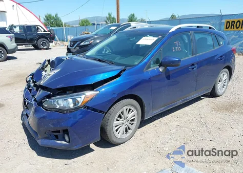 2018 Subaru Impreza 2.0I Premium z USA, uszkodzony, nr VIN 4S3GTAD6XJ3742643